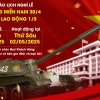THÔNG BÁO LỊCH NGHỈ LỄ 30/4 VÀ 01/5 